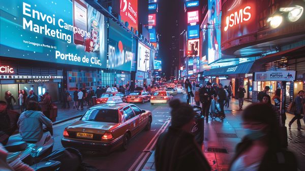 Envoi SMS : votre campagne marketing à portée de clic